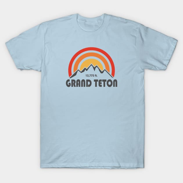Grand Teton T-Shirt by esskay1000